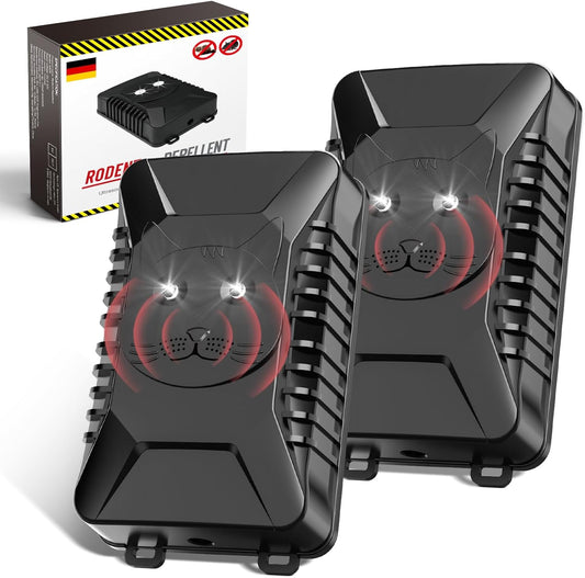 Ultrasonic Car Rat Repellent - Protect Wires from Rodent Damage
