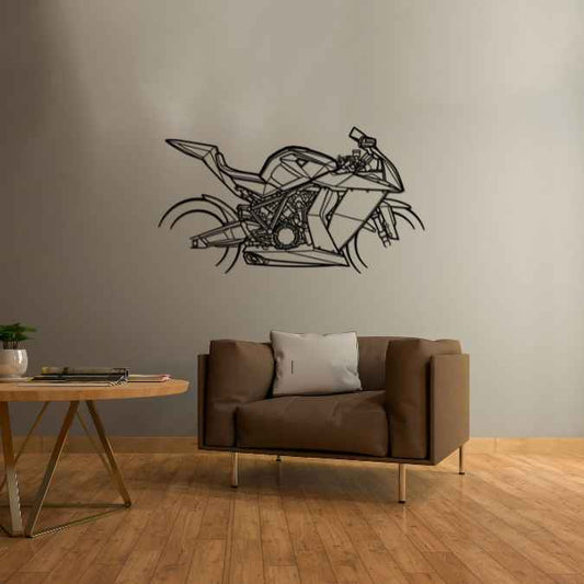 1190 RC8 2008 Metal Wall Art Bike Silhouettes | Wall Decor | Gift For Men - Pixelgears