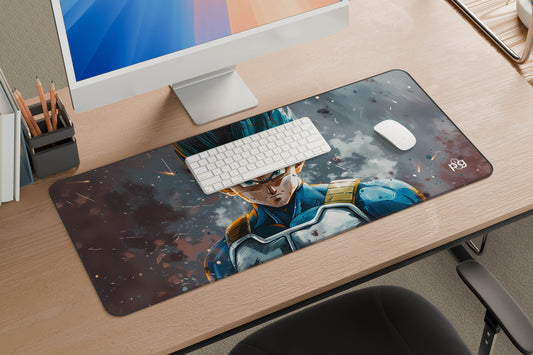Vegeta Signature Saiyan Armor - XXL and XXXXL Mouse Pad - PixelGears