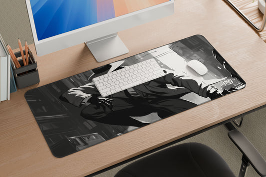 Spider Man Noir Shadow City - XXL and XXXXL Mouse Pad - PixelGears