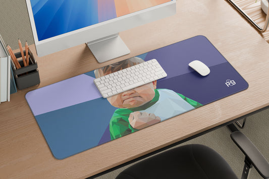 Success Kid Low Poly Art Style - XXL and XXXXL Mouse Pad - PixelGears