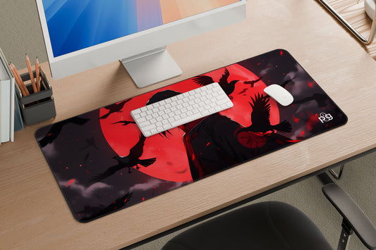 Naruto Itachi Uchiha Crows - XXL and XXXXL Mouse Pad - PixelGears