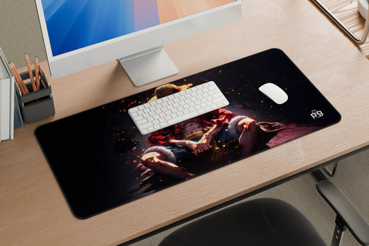 Luffy One Straw Hat - XXL and XXXXL Mouse Pad - PixelGears