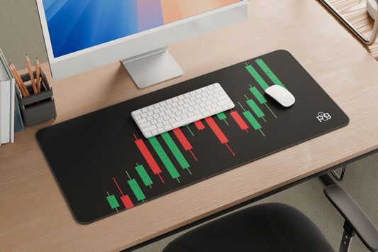 Candlestick Pattern - XXL and XXXXL Mouse Pad - PixelGears
