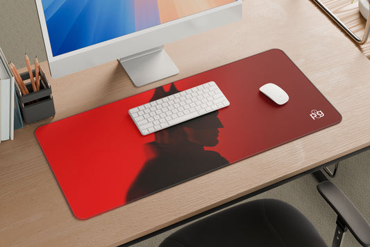 The Batman 2022 Red Background - XXL and XXXXL Mouse Pad - PixelGears)