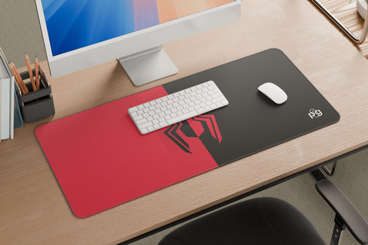 Spider Man Logo Red & Black - XXL and XXXXL Mouse Pad - PixelGears