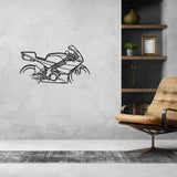 2008 RRV4502 Metal Wall Art Bike Silhouettes | Wall Decor | Gift For Men - Pixelgears