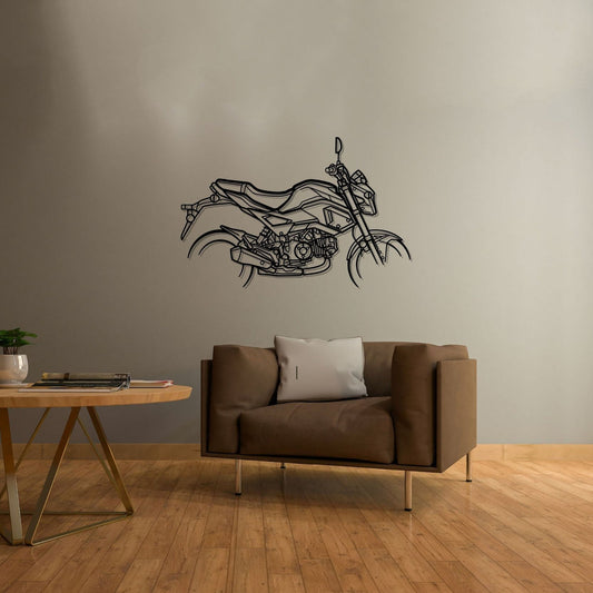2019 Grom Metal Wall Art Bike Silhouettes | Wall Decor | Gift For Men - Pixelgears