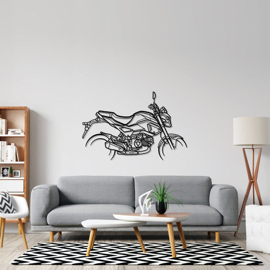2019 Grom Metal Wall Art Bike Silhouettes | Wall Decor | Gift For Men - Pixelgears