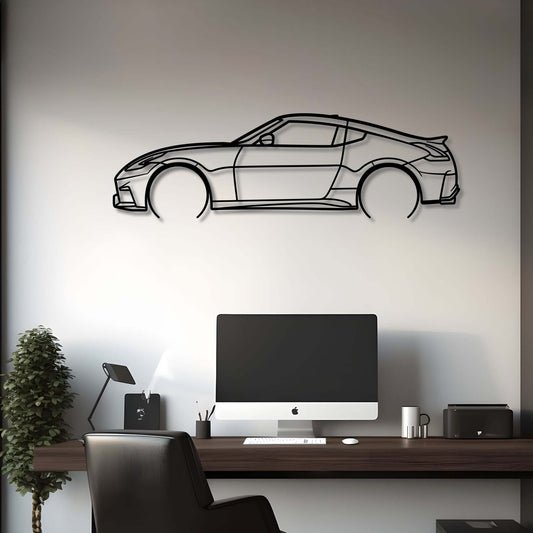 2020 370Z Metal Car Silhouette Wall Art | Personalized Car Gift For Men - PixelGears