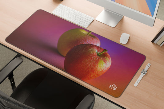 Fresh Apples Dew Drops - XXL and XXXXL Mouse Pad - PixelGears