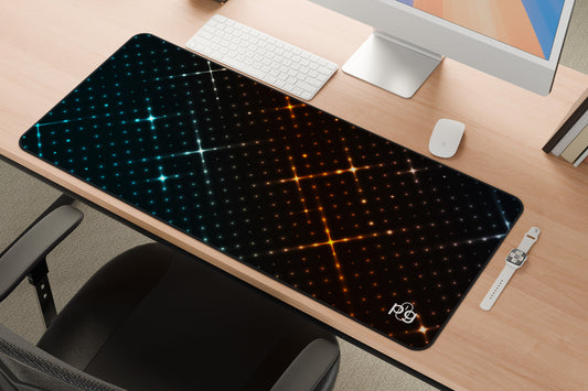 Dark Glowing Dots XXL and XXXXL Mouse Pad - PixelGears