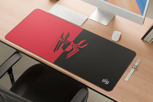 Spider Man Logo Red & Black - XXL and XXXXL Mouse Pad - PixelGears