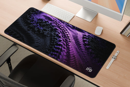 Black Purple Macro XXL and XXXXL Mouse Pad - PixelGears