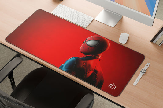 Spider Man Red Background - XXL and XXXXL Mouse Pad - PixelGears