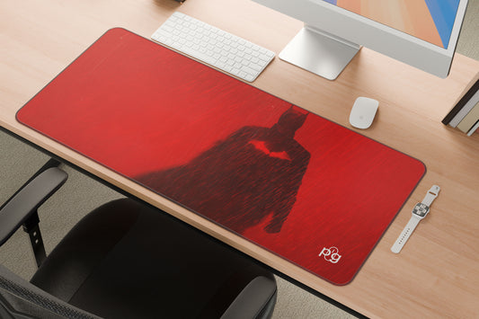 The Batman Red Background - XXL and XXXXL Mouse Pad - PixelGears