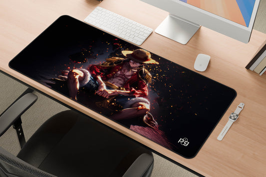 Luffy One Straw Hat - XXL and XXXXL Mouse Pad - PixelGears