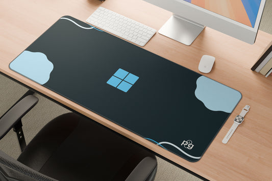 Windows 11 Illustrated Logo - XXL and XXXXL Mouse Pad - PixelGears