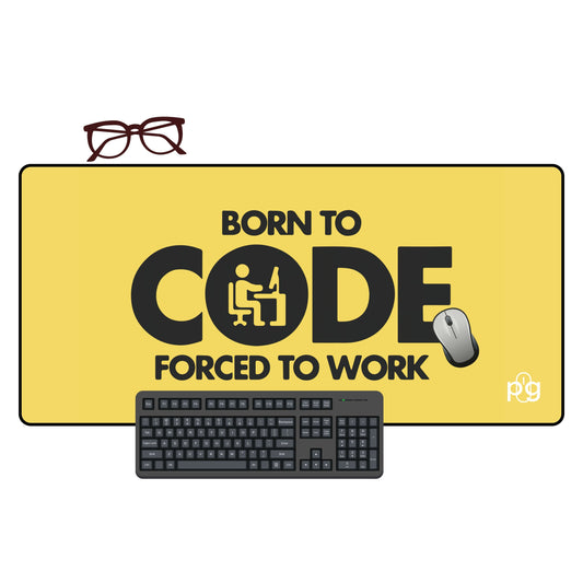 Born To Code - XXL and XXXXL Mouse Pad - PixelGears