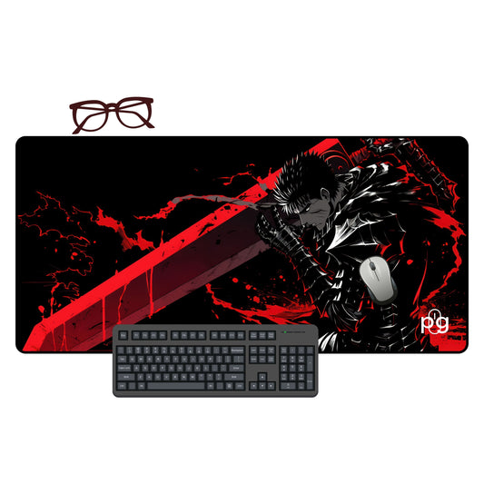 Guts Berserk Dark - XXL and XXXXL Mouse Pad - PixelGears
