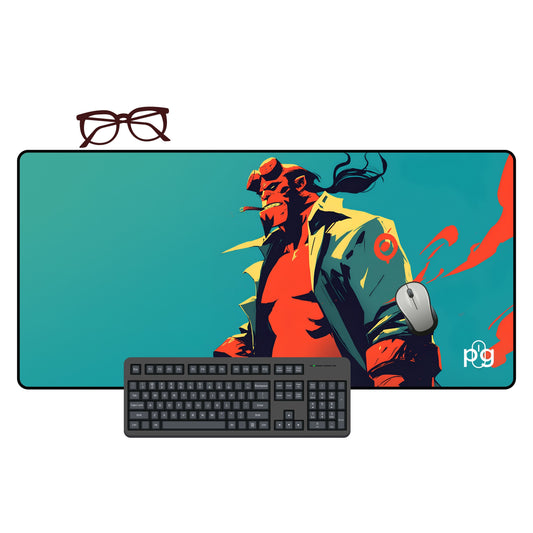 Hellboy Dramatic Pose - XXL and XXXXL Mouse Pad - PixelGears