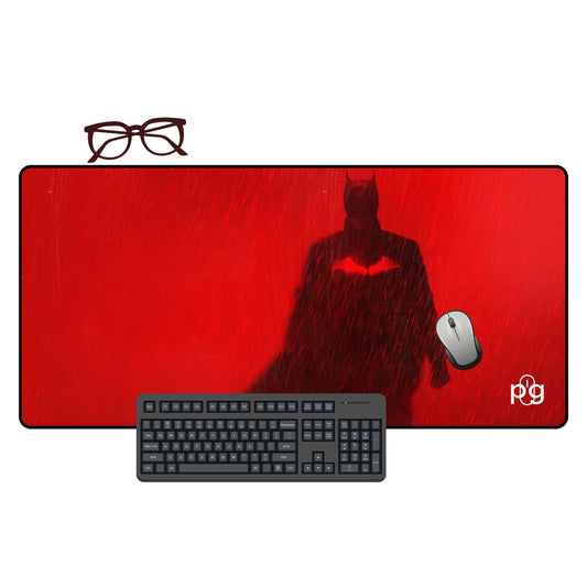 The Batman Red Background - XXL and XXXXL Mouse Pad - PixelGears