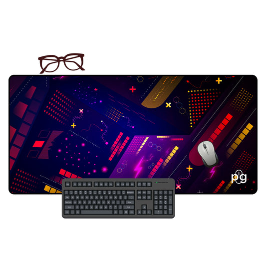 Retro Abstract XXL and XXXXL Mouse Pad - PixelGears