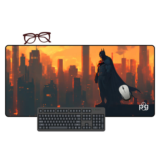 Batman Sunset Gotham - XXL and XXXXL Mouse Pad - PixelGears