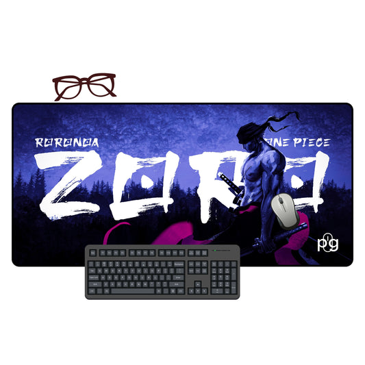 Roronoa Zoro One Piece - XXL and XXXXL Mouse Pad - PixelGears