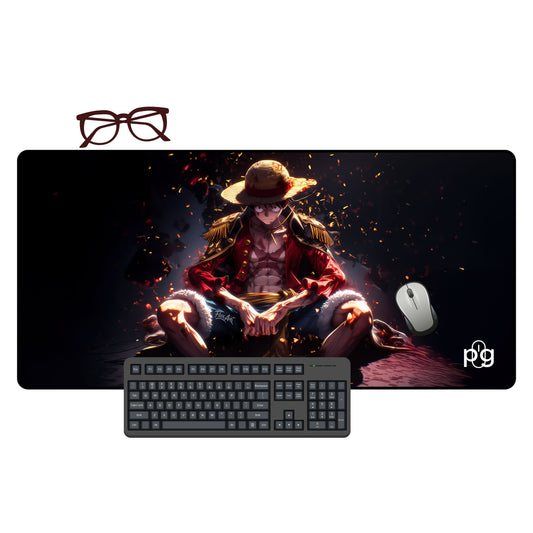 Luffy One Straw Hat - XXL and XXXXL Mouse Pad - PixelGears