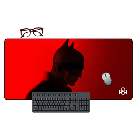 The Batman 2022 Red Background - XXL and XXXXL Mouse Pad - PixelGears)