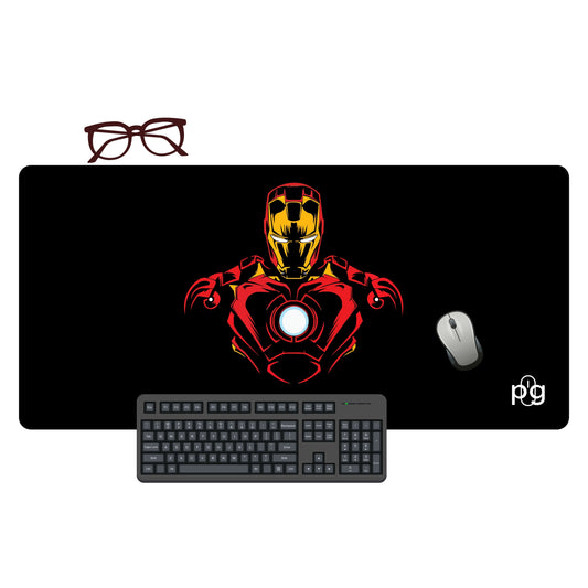 Iron Man Pitch Black Amoled - XXL and XXXXL Mouse Pad - PixelGears