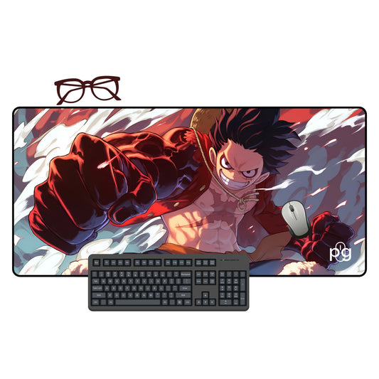 Luffy Gear 4 Battle Mode - XXL and XXXXL Mouse Pad - PixelGears
