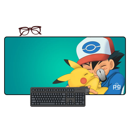 Ash Ketchum Pikachu - XXL and XXXXL Mouse Pad - PixelGears