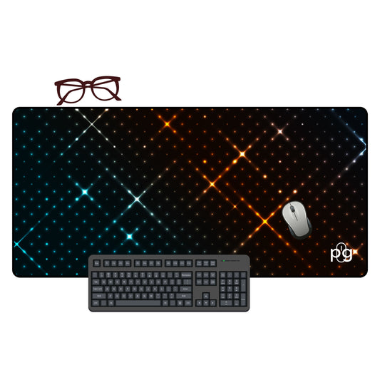 Dark Glowing Dots XXL and XXXXL Mouse Pad - PixelGears