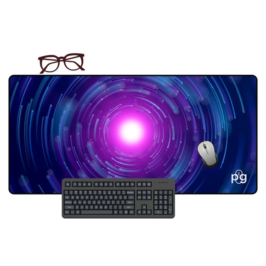Glowing Purple Core XXL and XXXXL Mouse Pad - PixelGears
