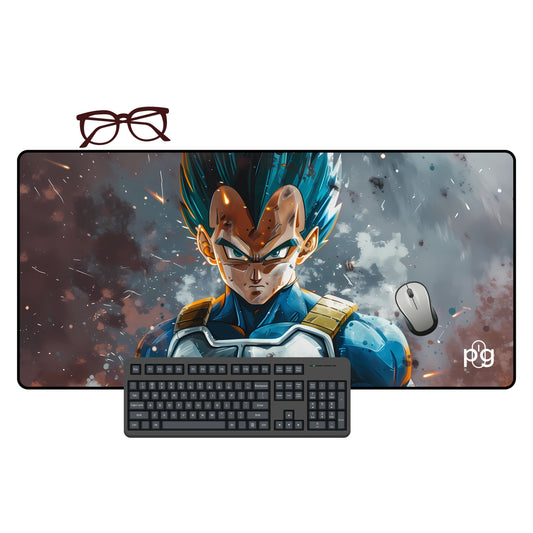 Vegeta Signature Saiyan Armor - XXL and XXXXL Mouse Pad - PixelGears