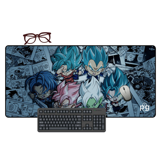 Dragon Ball Super Saiyan - XXL and XXXXL Mouse Pad - PixelGears