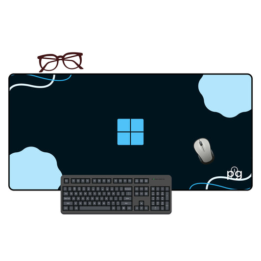 Windows 11 Illustrated Logo - XXL and XXXXL Mouse Pad - PixelGears