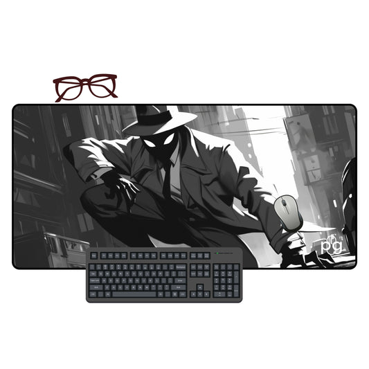 Spider Man Noir Shadow City - XXL and XXXXL Mouse Pad - PixelGears
