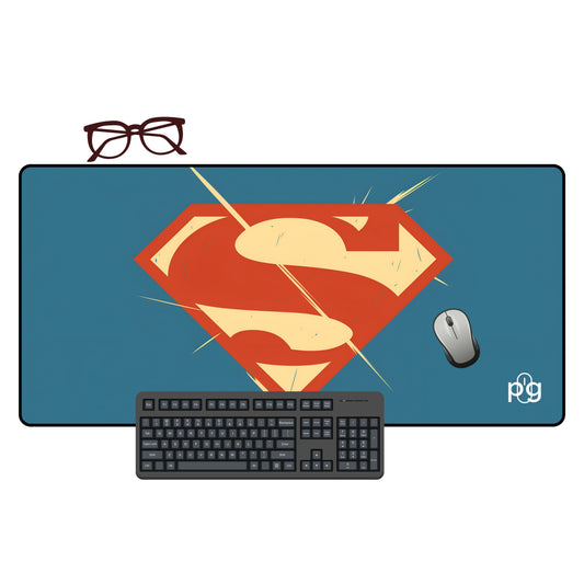 Superman Logo - XXL and XXXXL Mouse Pad - PixelGears