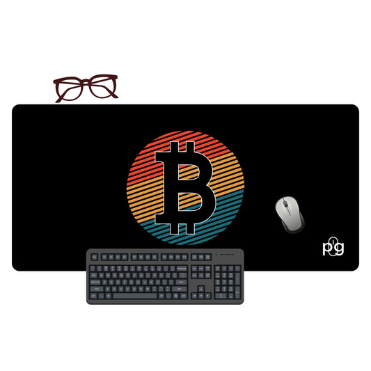 Bitcoin Logo - XXL and XXXXL Mouse Pad - PixelGears