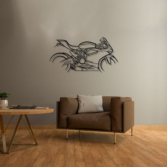 899 Panigale Metal Wall Art Bike Silhouettes | Wall Decor | Gift For Men - Pixelgears