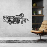 900SD Darmah 1976 Metal Wall Art Bike Silhouettes | Wall Decor | Gift For Men - Pixelgears