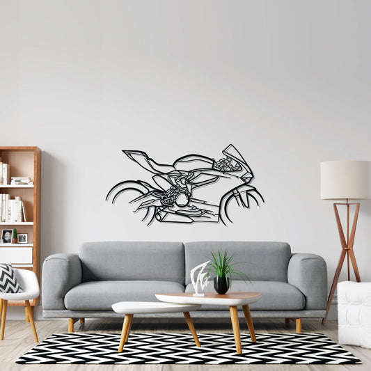 959 Panigale Corse Metal Wall Art Bike Silhouettes | Wall Decor | Gift For Men - Pixelgears