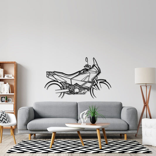 990 Silhouette Metal Wall Art Bike Silhouettes | Wall Decor | Gift For Men - Pixelgears
