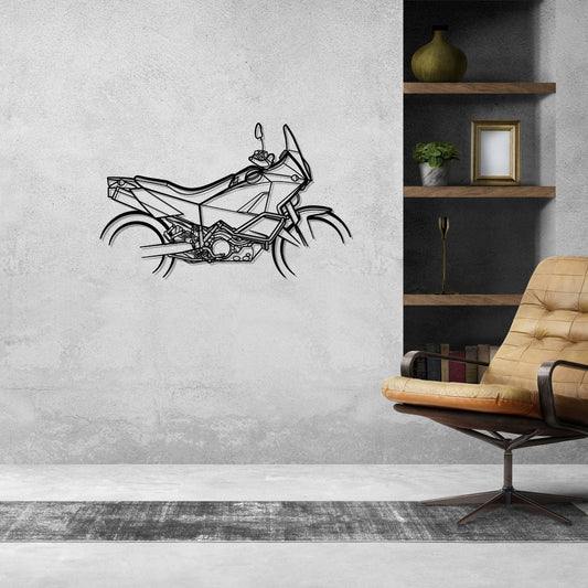 990 Silhouette Metal Wall Art Bike Silhouettes | Wall Decor | Gift For Men - Pixelgears