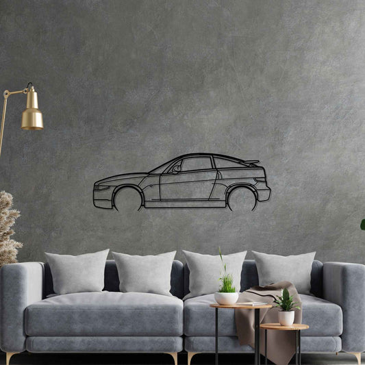 Alfa Romeo SZ 1991 Metal Wall Art Car Silhouette | Personalized Car Gift For Men - PixelGears