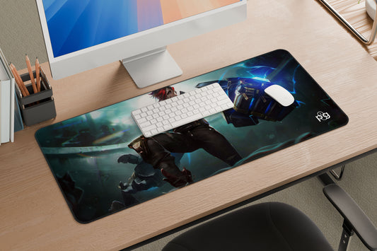 Arcane Jinx Vi League Of Legends - XXL and XXXXL Mouse Pad - PixelGears