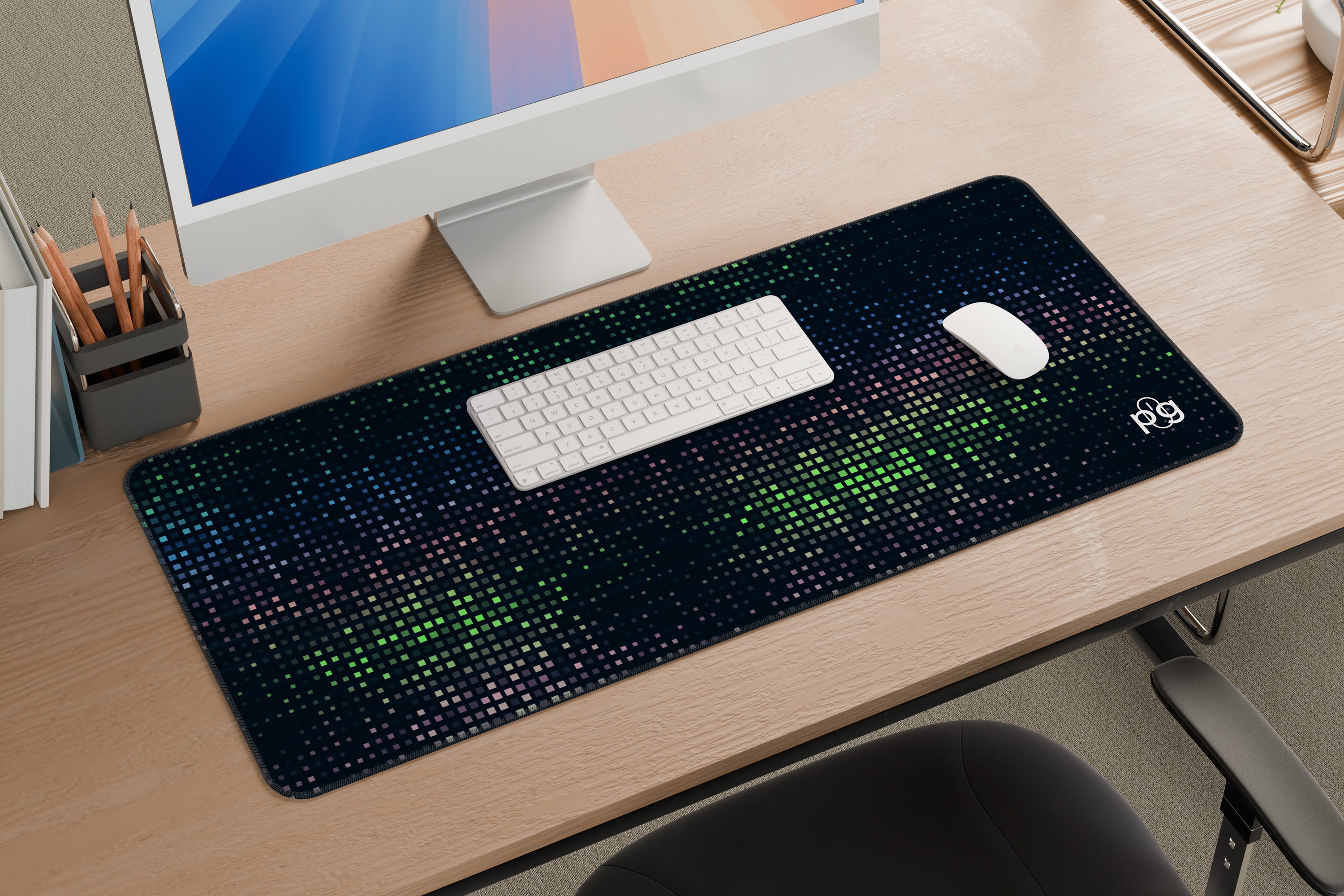 Blinding Pixel Lights XXXXL Mouse Pad - PixelGears